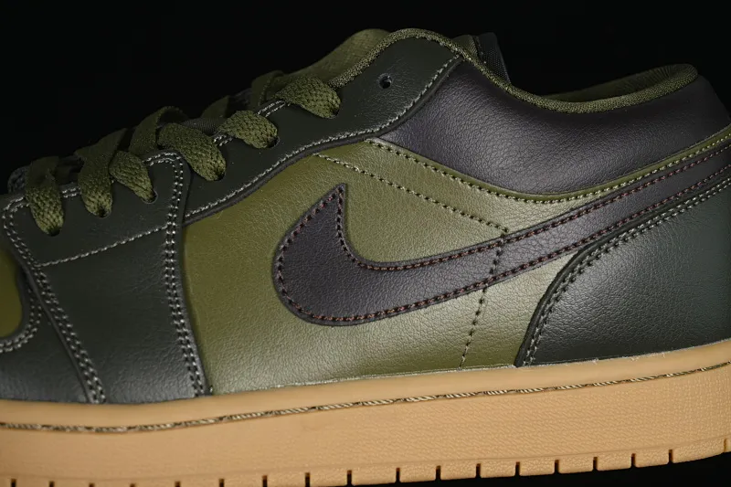 All categories Air Jordan Jordan series basketball shoes Air Jordan 1 Low Air Jordan 1 Low AJ1 Joe 1 seaweed green low-top cultural casual sneakers IR0840-325